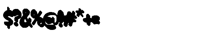 Mochimo Thin Shadow Font OTHER CHARS