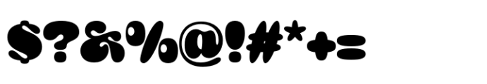 Mochita Display Font OTHER CHARS