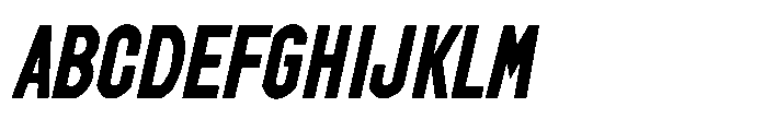 Mockclays Italic Font UPPERCASE
