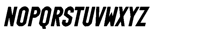 Mockclays Italic Font UPPERCASE