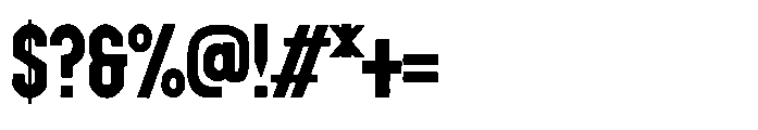 Mockclays Regular Font OTHER CHARS