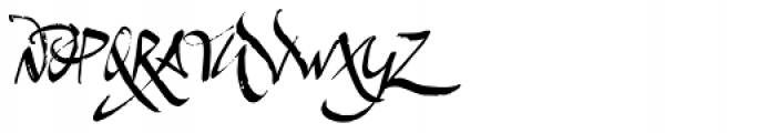 Mockingbird Regular Font UPPERCASE
