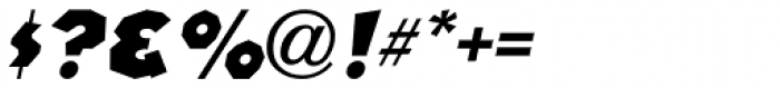 Mocombo Oblique JNL Font OTHER CHARS