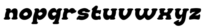 Moctah Italic Font LOWERCASE