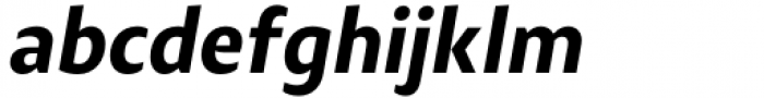 Modal Bold Italic Font LOWERCASE