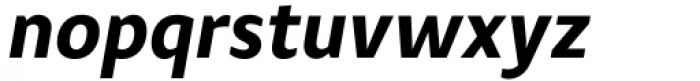 Modal Bold Italic Font LOWERCASE