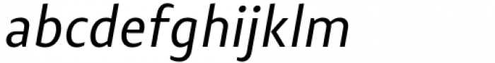 Modal Italic Font LOWERCASE