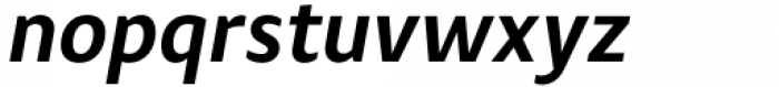 Modal Semibold Italic Font LOWERCASE