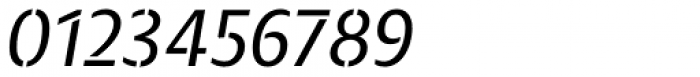 Modal Stencil Italic Font OTHER CHARS