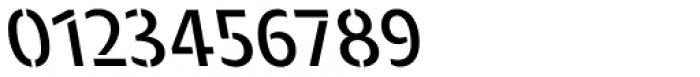 Modal Stencil Medium Back Italic Font OTHER CHARS