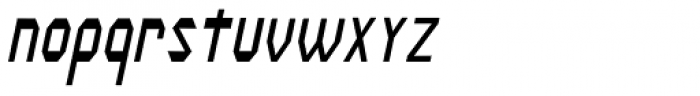Modality Antiqua Oblique Font LOWERCASE
