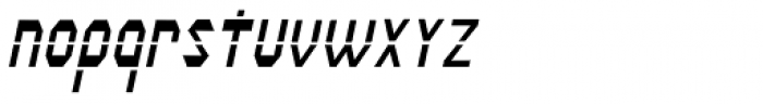 Modality Novus Oblique Font LOWERCASE
