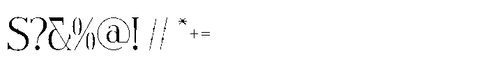 Modasite Regular Font OTHER CHARS