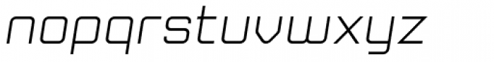 Modcon Bold Italic Font LOWERCASE