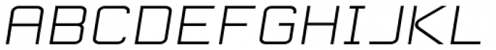 Modcon Expanded Bold Italic Font UPPERCASE