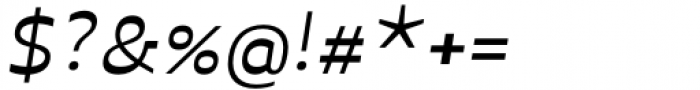 Mode 0 Regular Negativ Italic Font OTHER CHARS