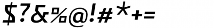 Mode 1 Regular Italic Font OTHER CHARS