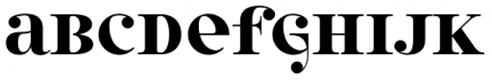 Model 4F Unicase Bold Font LOWERCASE