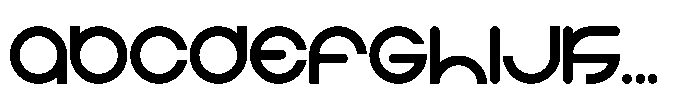 Modera Font UPPERCASE
