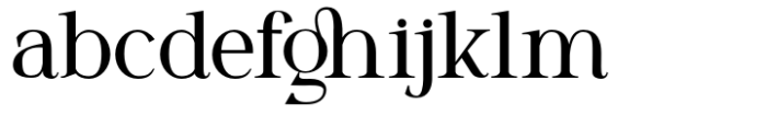 Modern Brush Style  Serif Font LOWERCASE