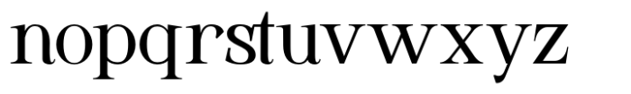 Modern Brush Style  Serif Font LOWERCASE