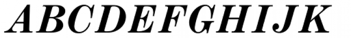 Modern MT Std Bold Italic Font UPPERCASE