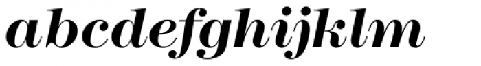 Modern No. 216 Std Bold Italic Font LOWERCASE