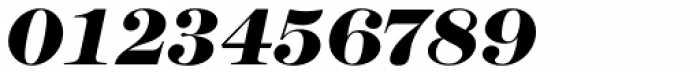 Modern No. 216 Std Heavy Italic Font OTHER CHARS
