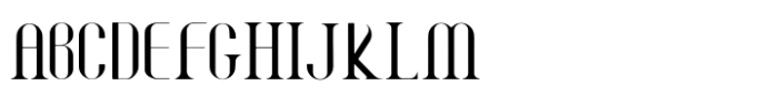 Modern Opal Regular Font UPPERCASE