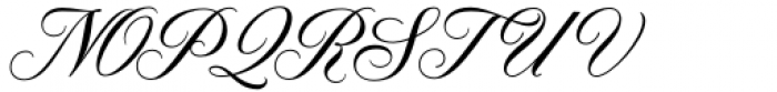 Modern Prestige Regular Font UPPERCASE