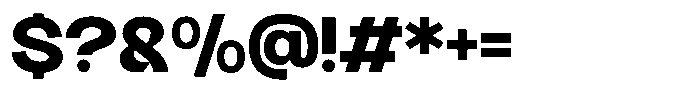 Modern Rifgo Bold Font OTHER CHARS