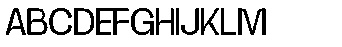Modern Rifgo Light Font UPPERCASE