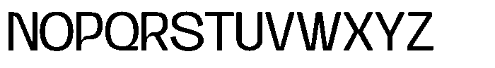 Modern Rifgo Light Font UPPERCASE