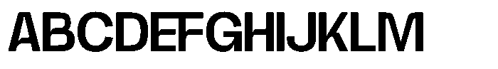 Modern Rifgo Medium Font UPPERCASE