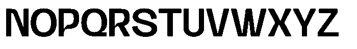Modern Rifgo Medium Font UPPERCASE