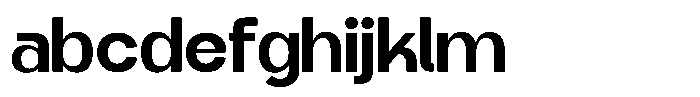 Modern Rifgo Medium FONT
