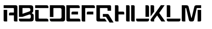 Modern Sport Regular Font UPPERCASE