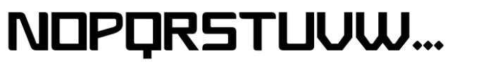 Modern Sport Regular Font LOWERCASE