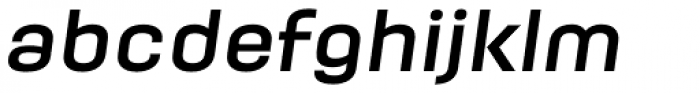 Moderna Bold Italic Font LOWERCASE