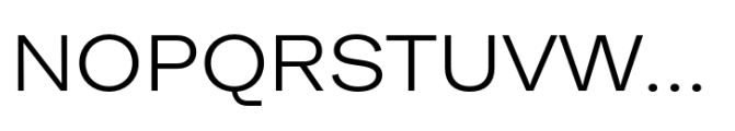 Moderna Grotesque Light Font UPPERCASE