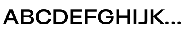 Moderna Grotesque SemiBold Font
