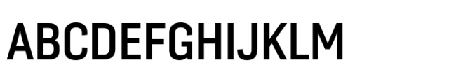 Moderna Sans Cnd Medium Font UPPERCASE