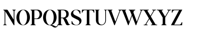 Moderna Serif Semi Bold Font UPPERCASE
