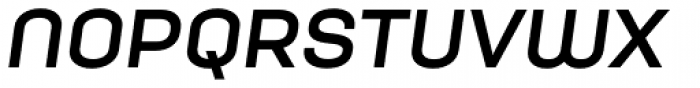 Moderna Unicase Bold Italic Font LOWERCASE