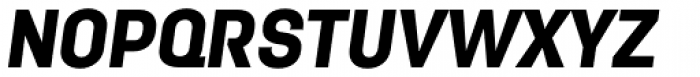 Moderna Unicase Condensed Black Italic Font UPPERCASE