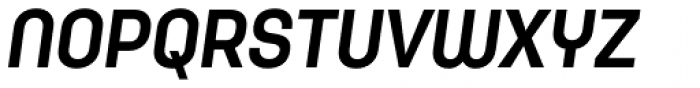Moderna Unicase Condensed Bold Italic Font LOWERCASE