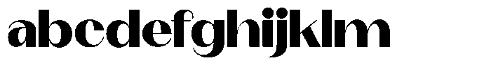 Modernity Black Expanded FONT