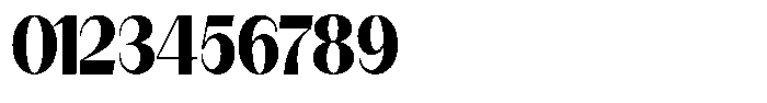 Modernity Black Font OTHER CHARS