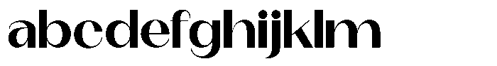 Modernity Bold Expanded FONT