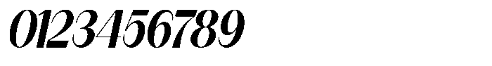 Modernity Bold Italic Font OTHER CHARS
